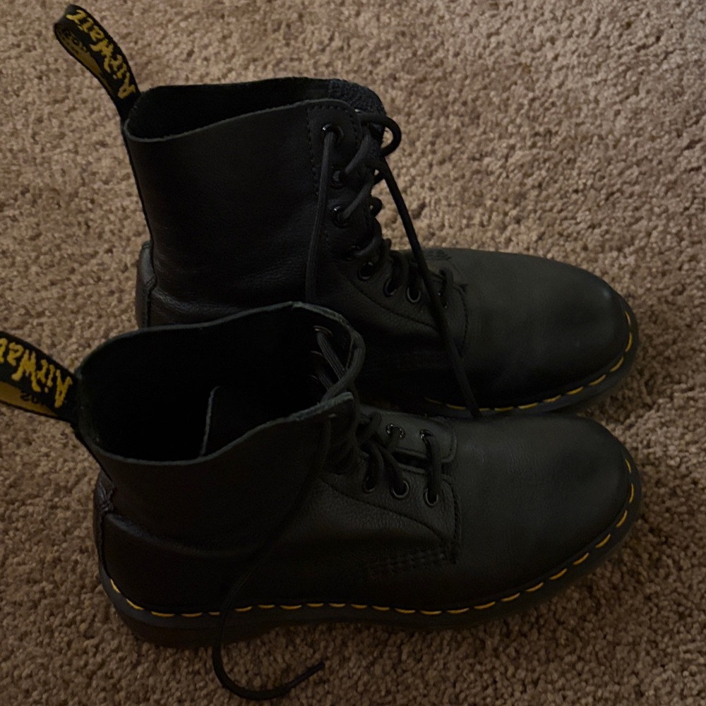 Dr. Martens Black Lace Up Boots